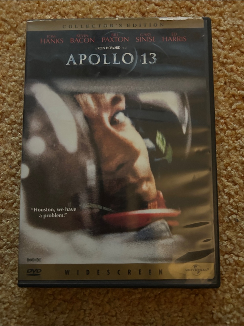 Apollo 13 Collector's Edition DVD - Black/Gold Cover